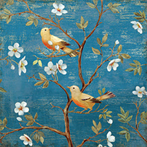 Birds and flowers cross stitch