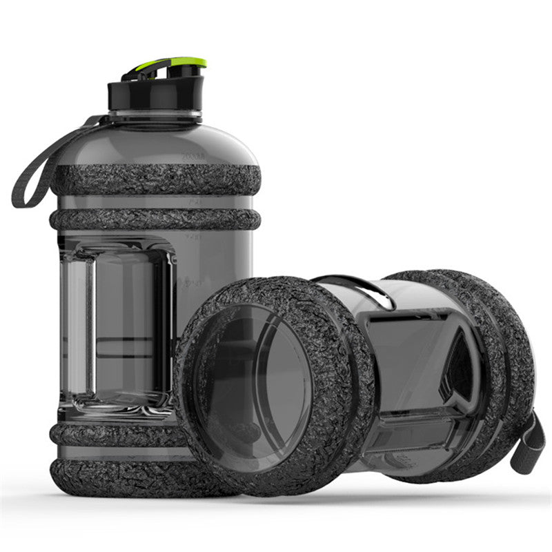 Portable Sports Fitness Water Bottle Large Capacity Water Cup