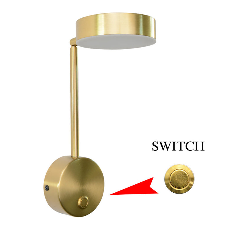 Bedside Lamp Wall Lamp Rotary Key Switch Lamp Wall Lamp Background Wall Decoration