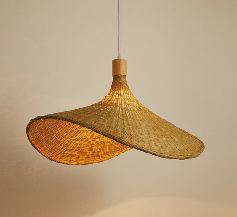 Bamboo Chandelier New Japanese Style Lamps