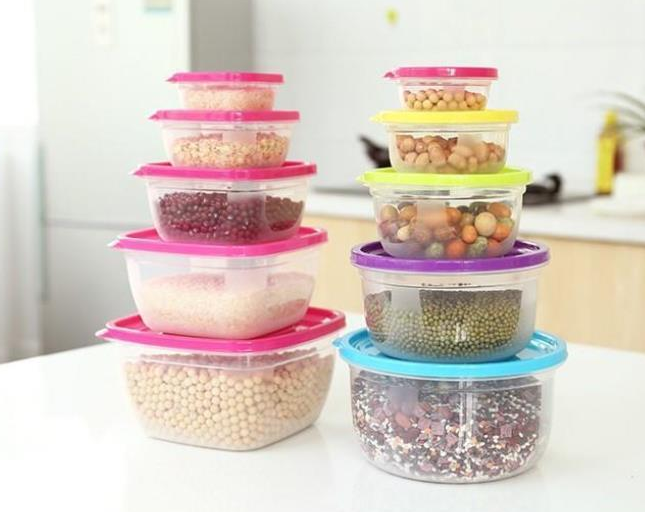 Microwavable Food Storage & Container Stack Set