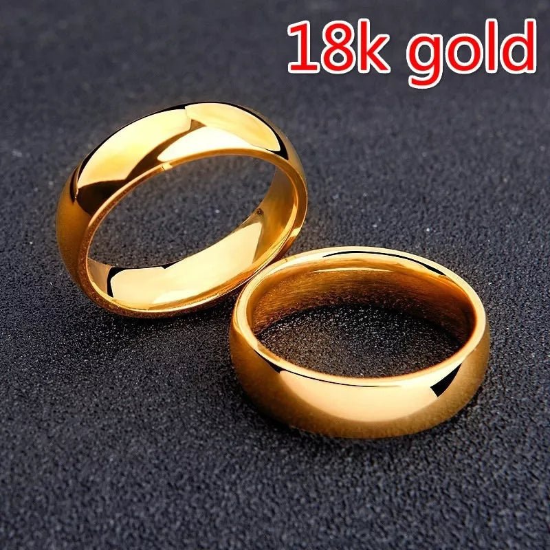 Couple Ring Simple Fashion Style