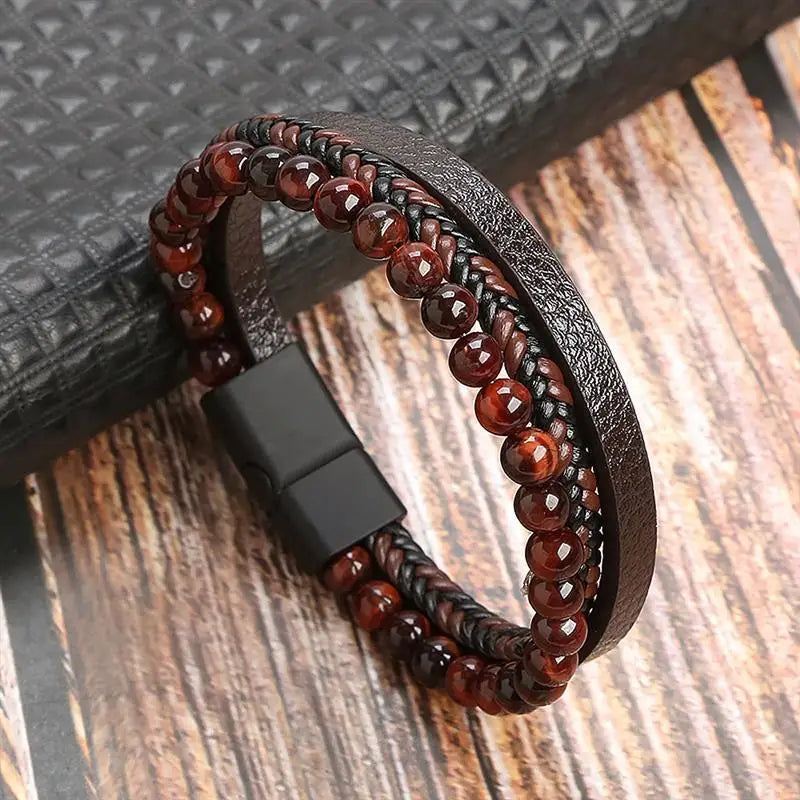 Classic Men's Leather Bracelet