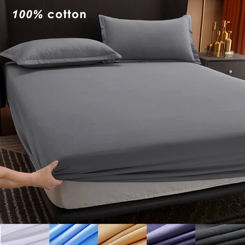 Cotton Fitted Bed Sheet