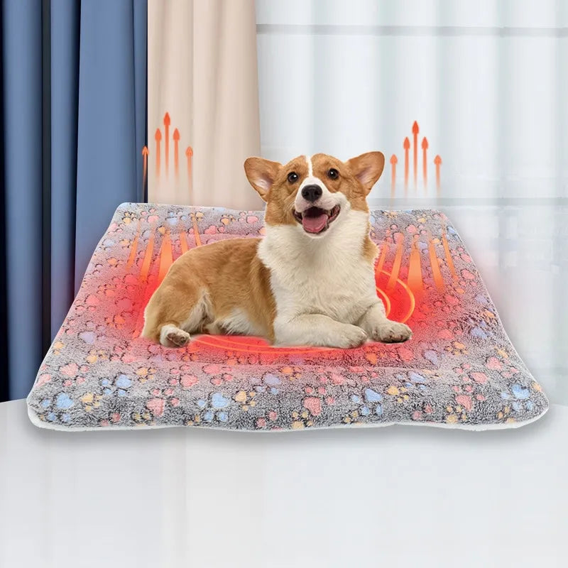 Flannel Thickened Dog Bed