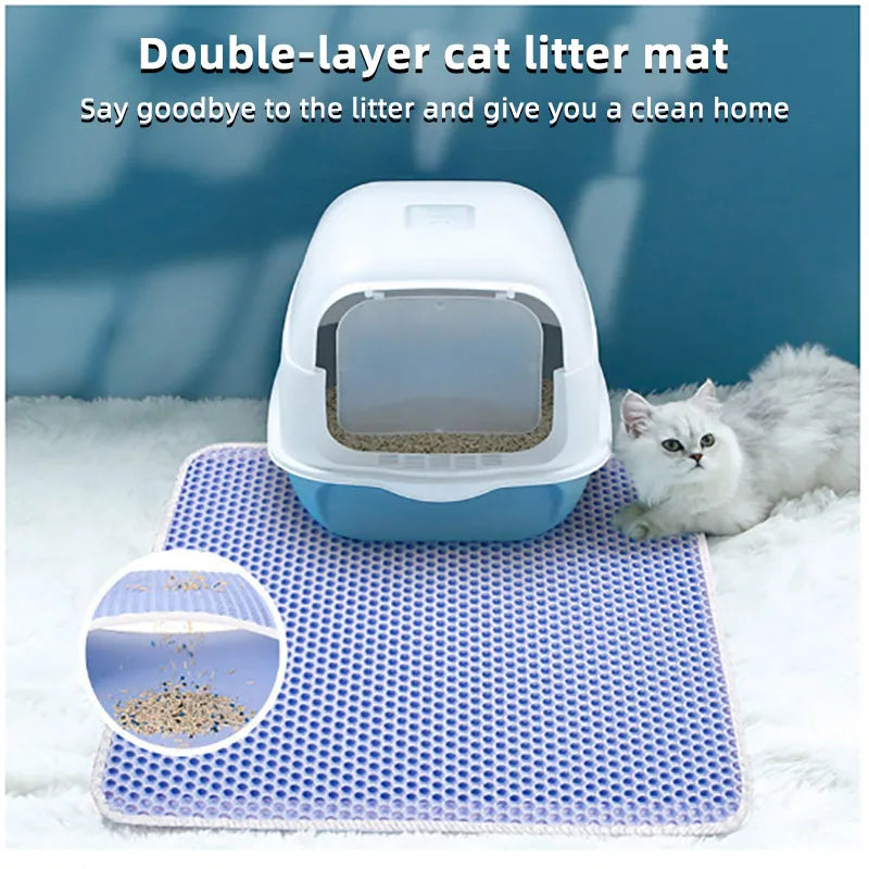Cat Litter Mat Double Layer Waterproof