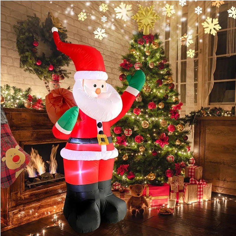 Santa Claus Inflatable Model Outdoors