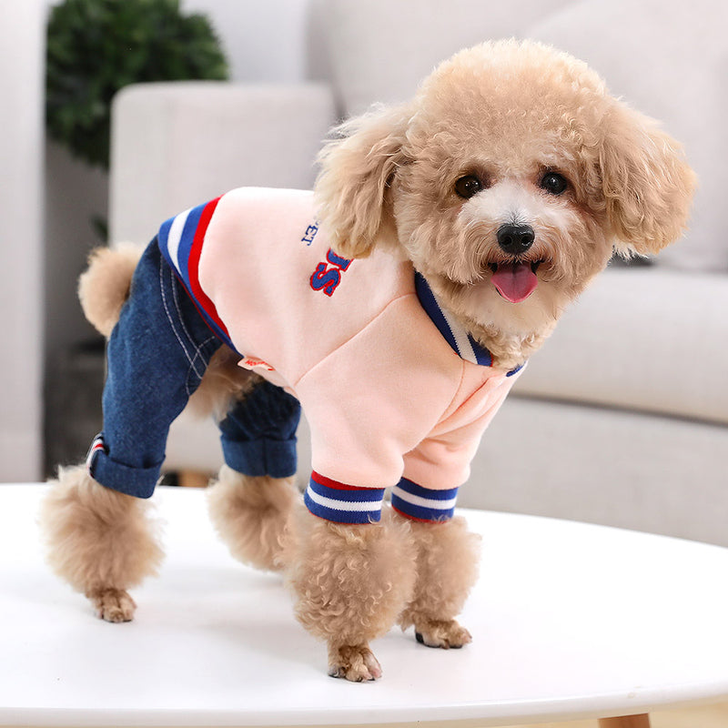 Autumn Clothing For Small Dog Four-legged Pets